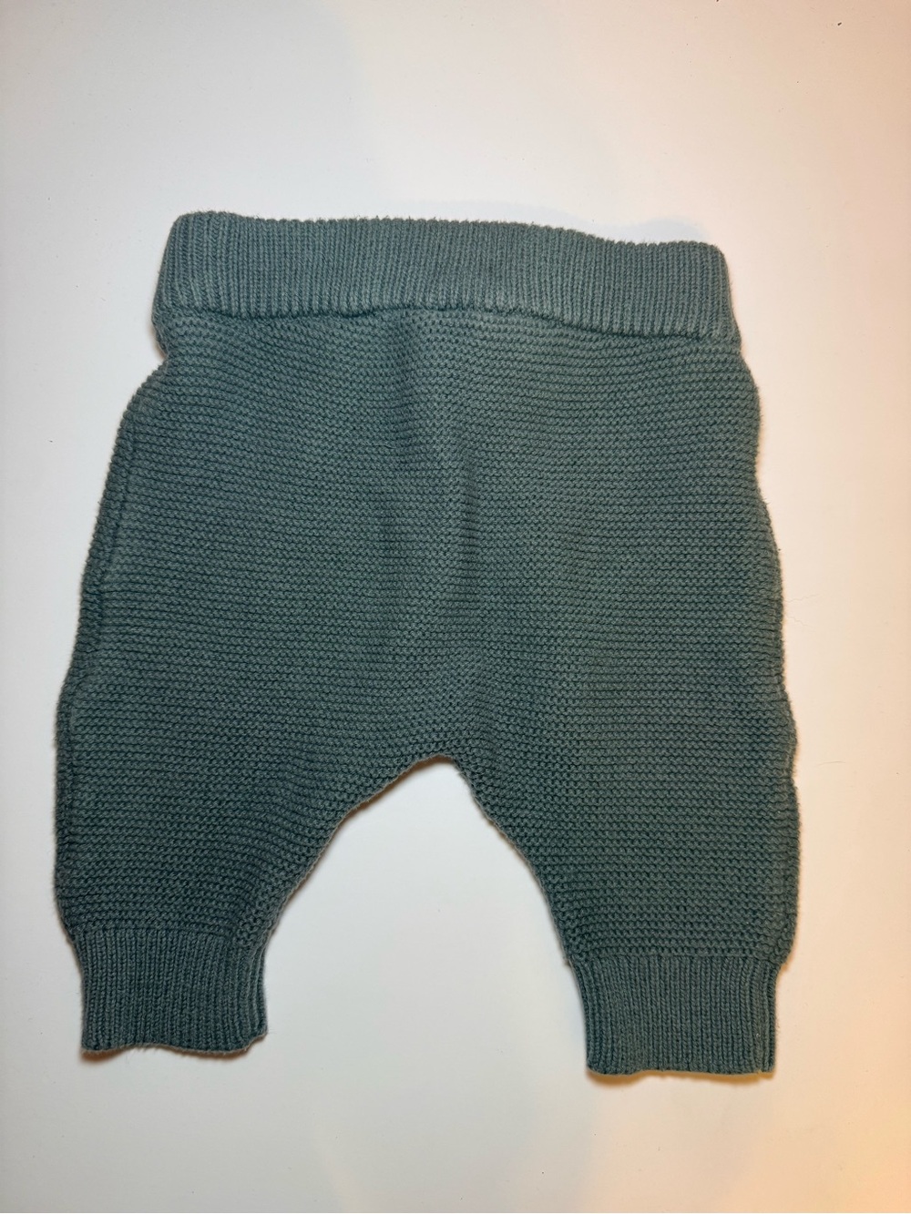 Carter's Slate Green Cable Knit Crewneck Sweater - Picture 6 of 6